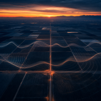 Generated cover art for DRONE 44 by William Blanchard Music