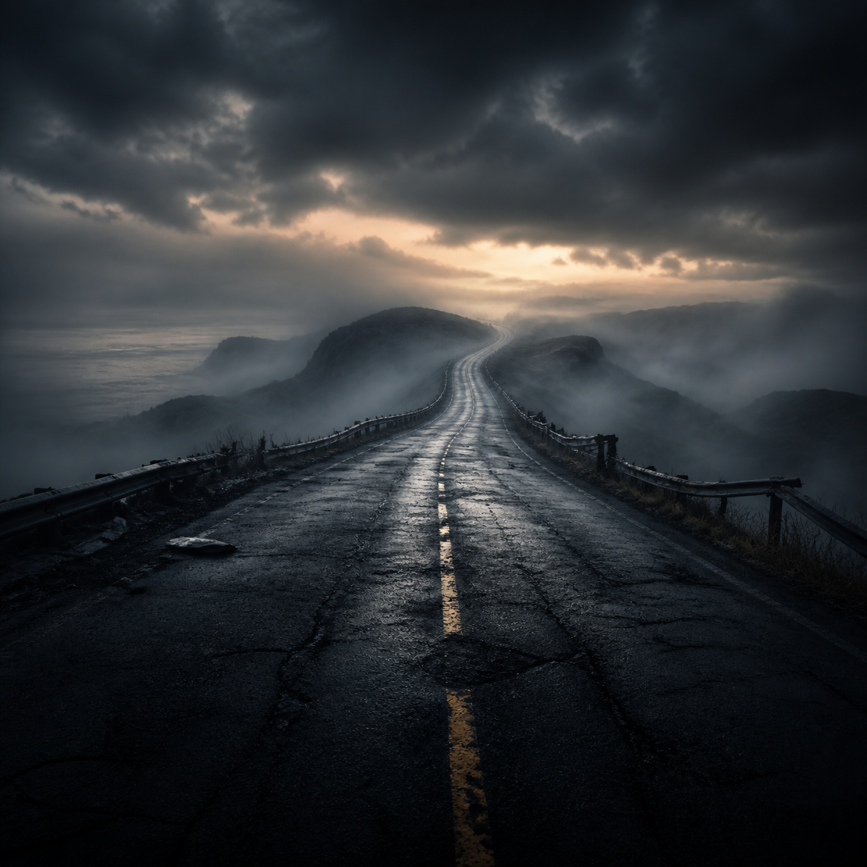 Generated cover art for Abandoned Highway by William Blanchard Music