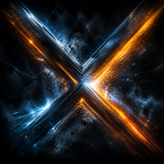 Generated cover art for ActionX by William Blanchard Music
