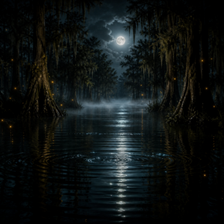 Generated cover art for Blackwater Bayou - Lease Rights by William Blanchard Music