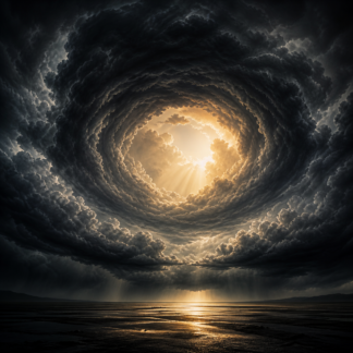 Generated cover art for Eye Of The Storm by William Blanchard Music