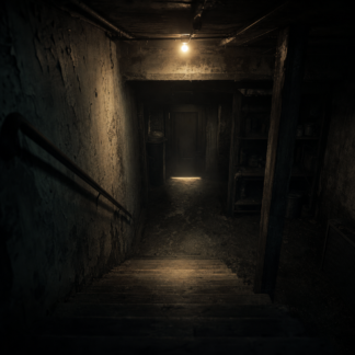 Generated cover art for The Basement by William Blanchard Music
